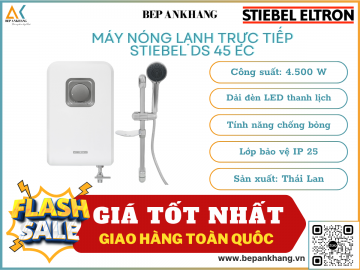 Máy nước nóng trực tiếp Stiebel Eltron 4500W DS 45 EC - Nhập khẩu Thái Lan